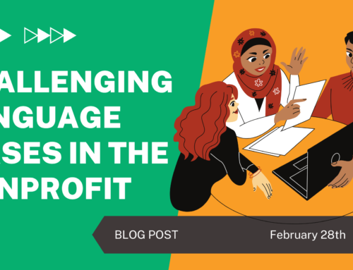 Challenging Language Biases in the Nonprofit Sector